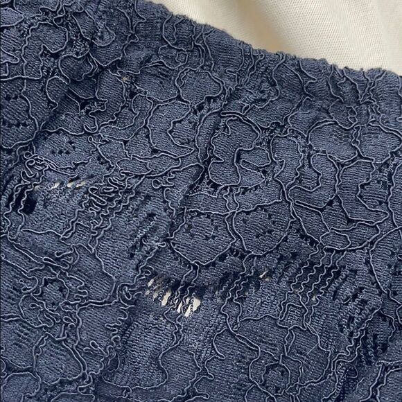 Francesca’s Black Lace Overlay One Shoulder Dress MEDIUM - Picture 8 of 12